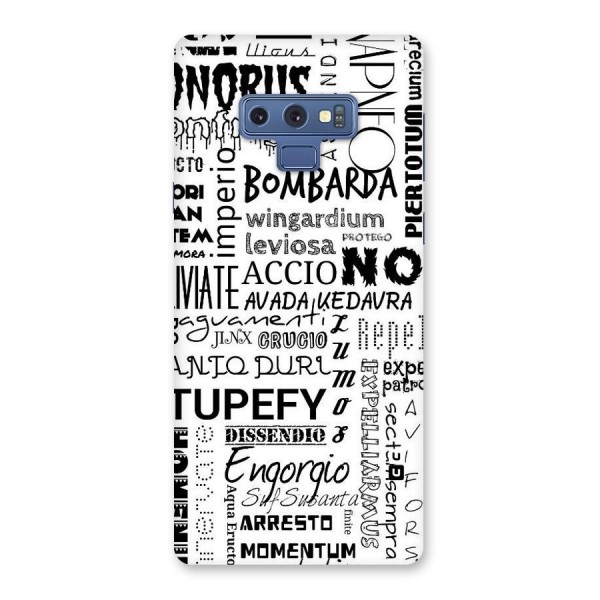 Stupefy Back Case for Galaxy Note 9