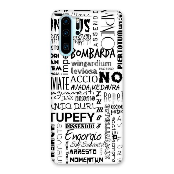 Stupefy Back Case for Huawei P30 Pro