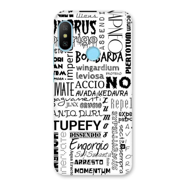 Stupefy Back Case for Redmi 6 Pro