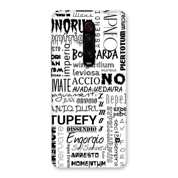 Stupefy Back Case for Redmi K20