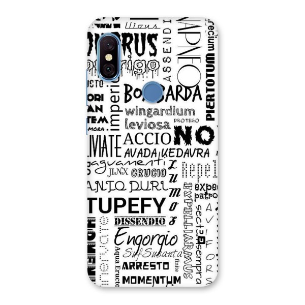 Stupefy Back Case for Redmi Note 6 Pro