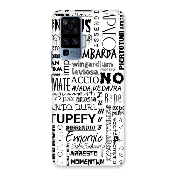 Stupefy Back Case for Vivo X50 Pro