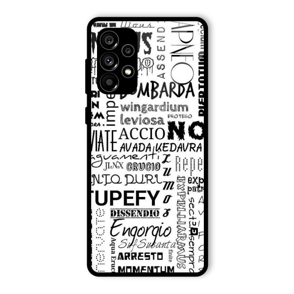 Stupefy Glass Back Case for Galaxy A73 5G