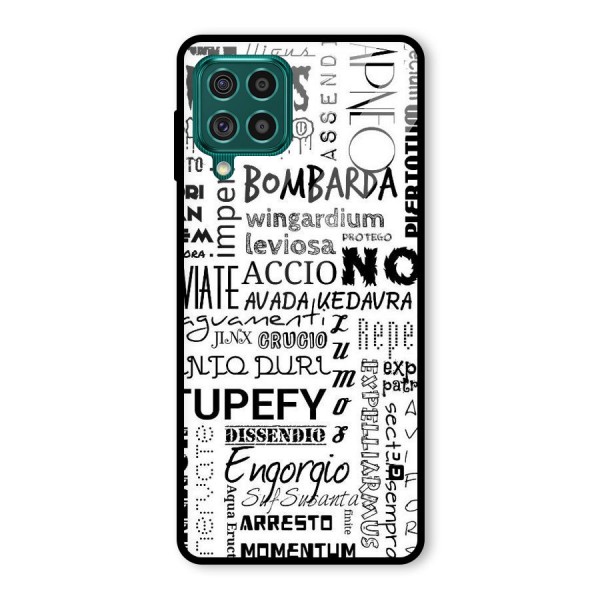 Stupefy Glass Back Case for Galaxy F62