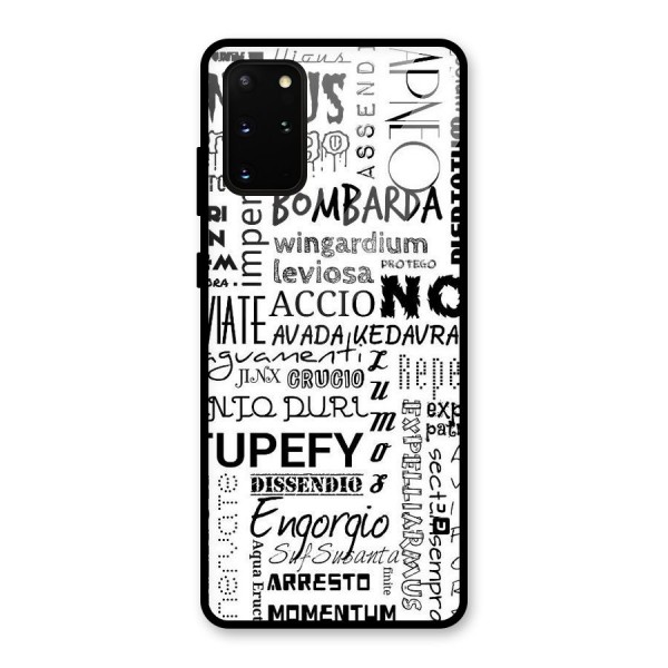 Stupefy Glass Back Case for Galaxy S20 Plus