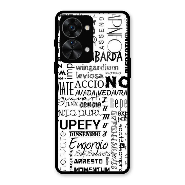 Stupefy Glass Back Case for OnePlus Nord 2T