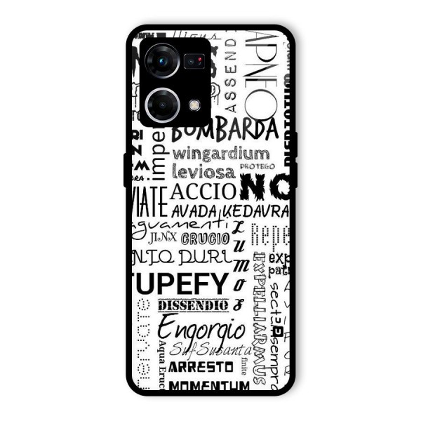 Stupefy Glass Back Case for Oppo F21 Pro 4G