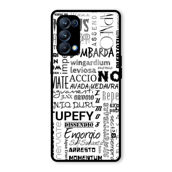 Stupefy Glass Back Case for Oppo Reno5 Pro 5G