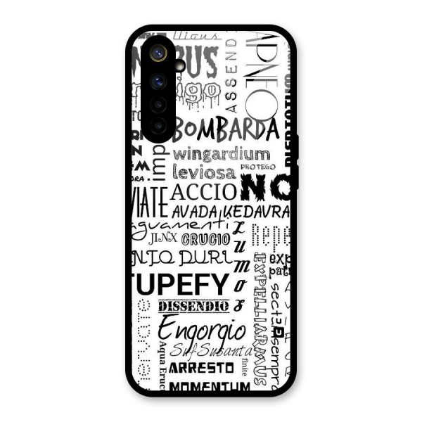 Stupefy Glass Back Case for Realme 6