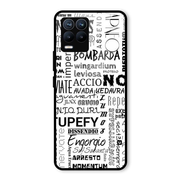 Stupefy Glass Back Case for Realme 8 Pro