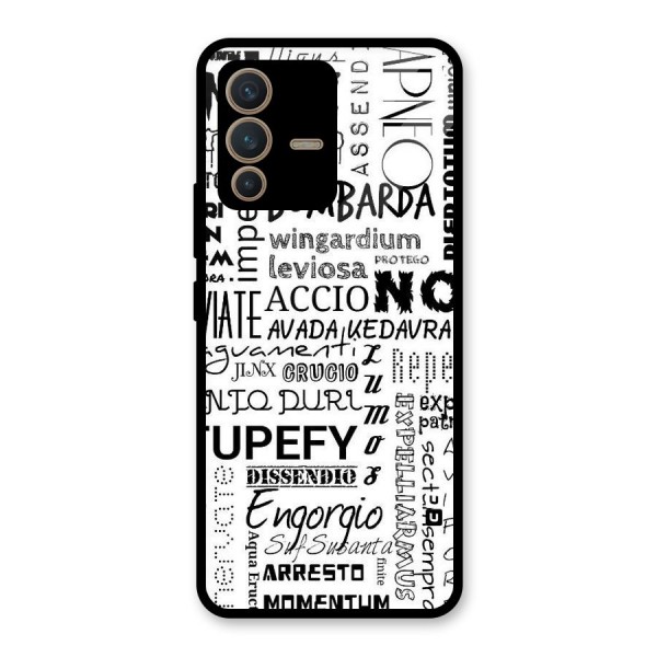 Stupefy Glass Back Case for Vivo V23 5G