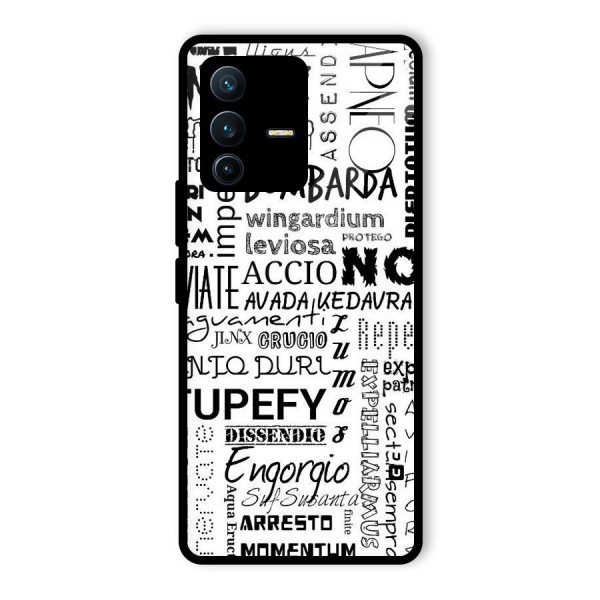 Stupefy Glass Back Case for Vivo V23 Pro