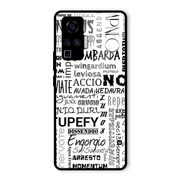 Stupefy Glass Back Case for Vivo X50 Pro