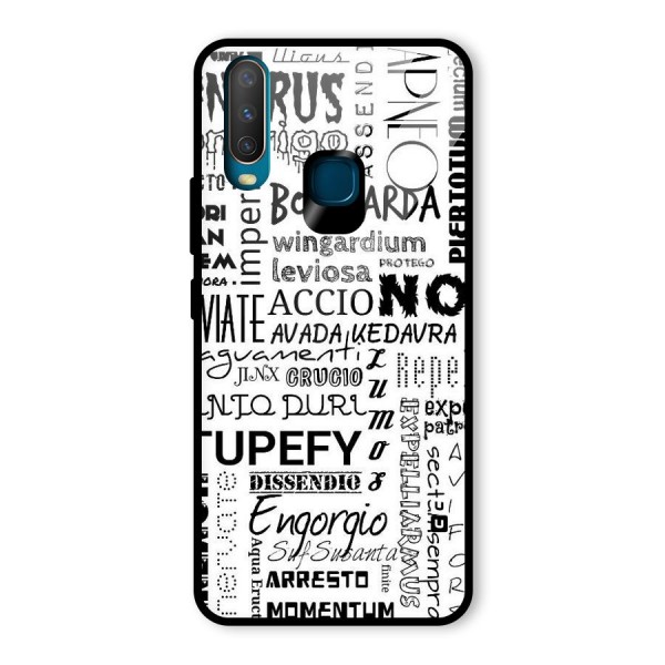 Stupefy Glass Back Case for Vivo Y12