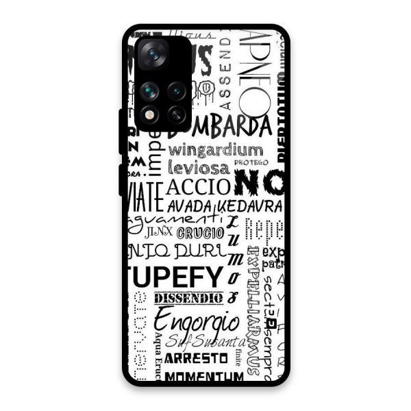 Stupefy Glass Back Case for Xiaomi 11i HyperCharge 5G