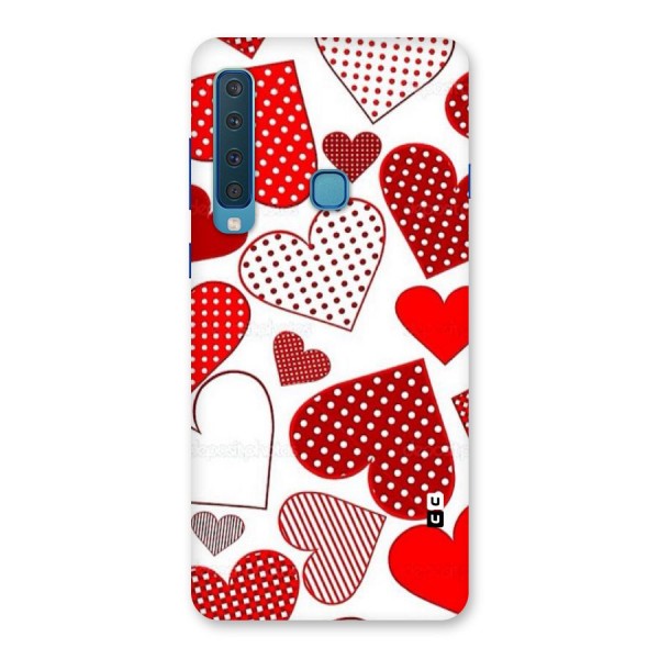 Style Hearts Back Case for Galaxy A9 (2018)