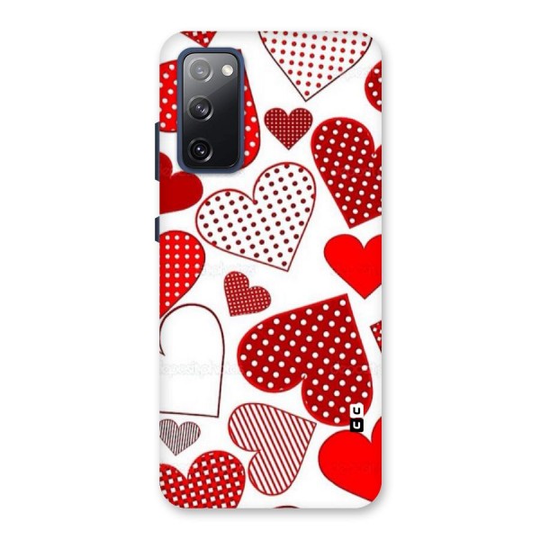 Style Hearts Back Case for Galaxy S20 FE