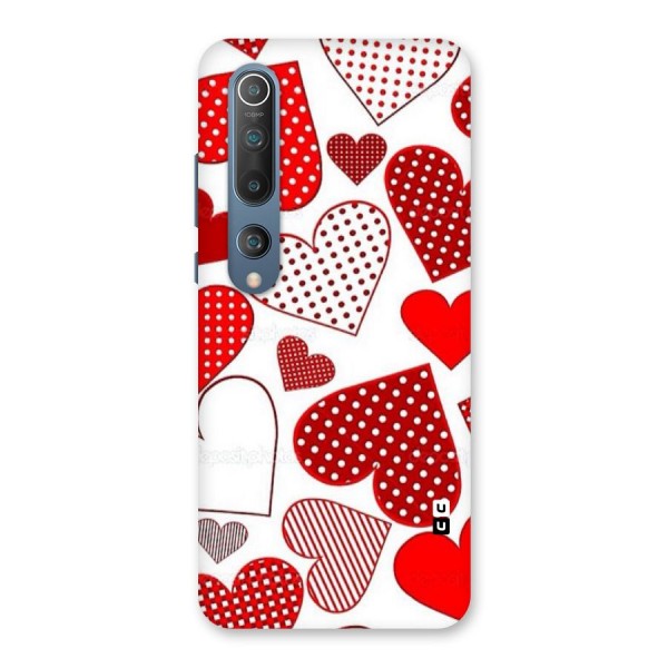 Style Hearts Back Case for Mi 10