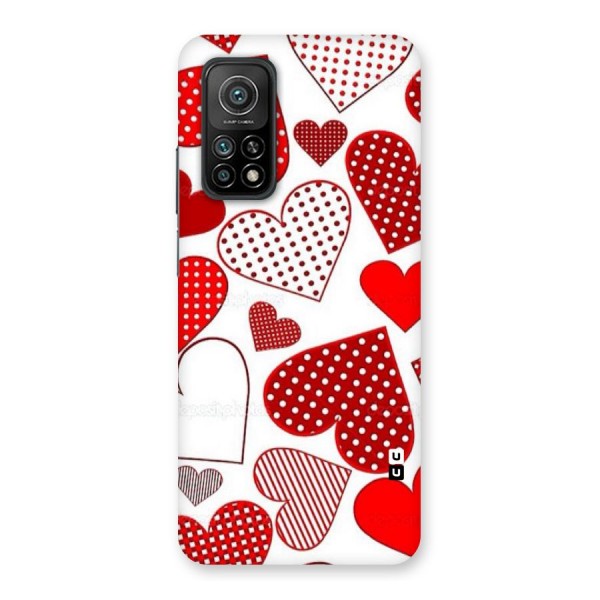 Style Hearts Back Case for Mi 10T Pro 5G