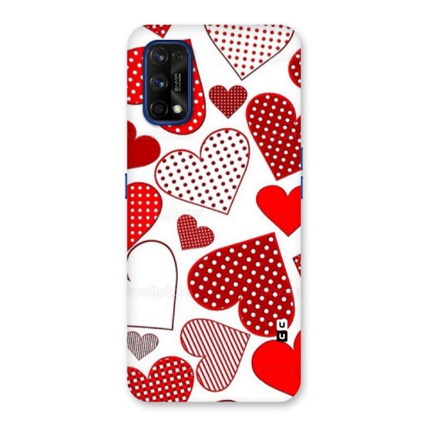 Style Hearts Back Case for Realme 7 Pro