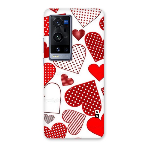 Style Hearts Back Case for Vivo X60 Pro Plus