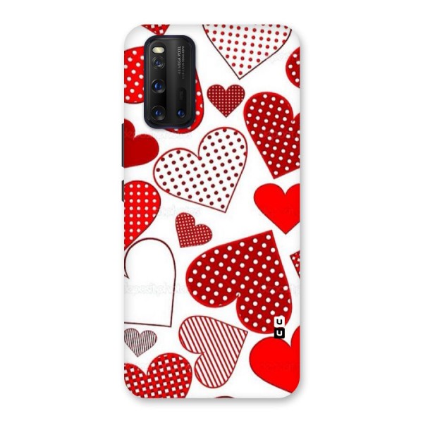 Style Hearts Back Case for Vivo iQOO 3