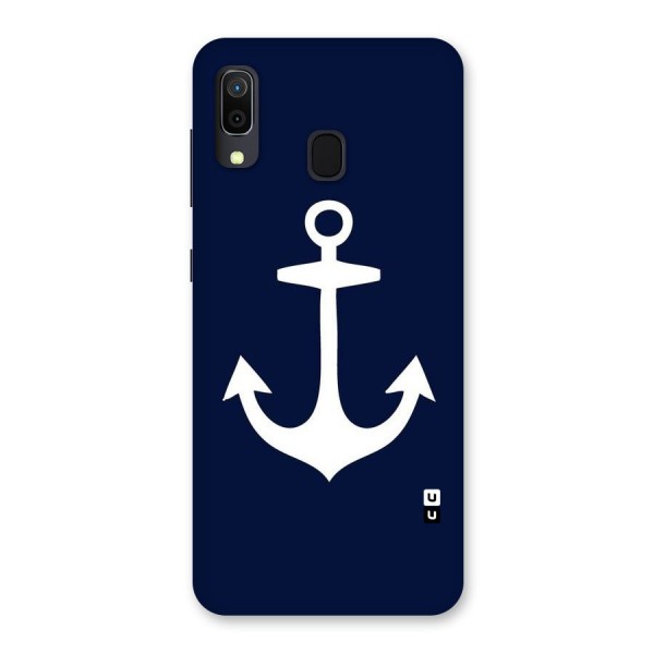 Stylish Anchor Design Back Case for Galaxy A20