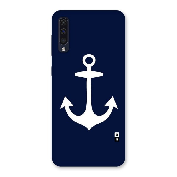 Stylish Anchor Design Back Case for Galaxy A50