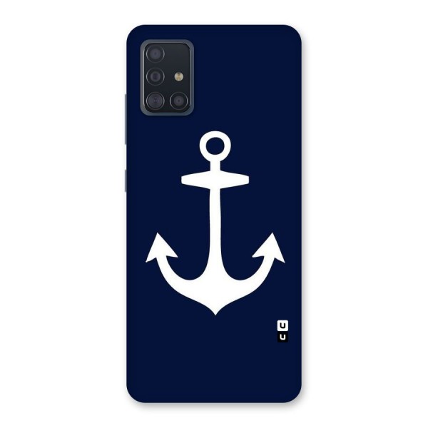 Stylish Anchor Design Back Case for Galaxy A51