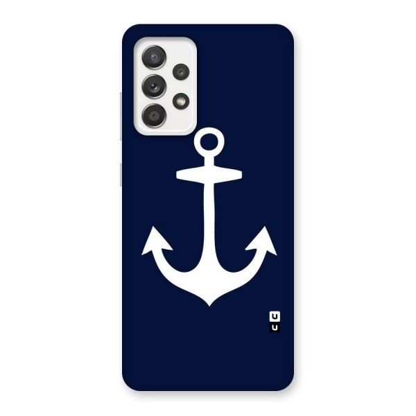 Stylish Anchor Design Back Case for Galaxy A52