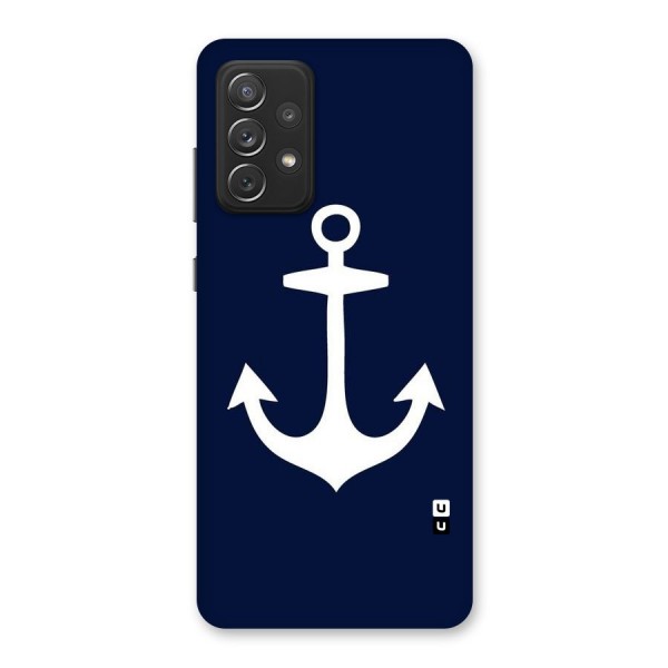 Stylish Anchor Design Back Case for Galaxy A72