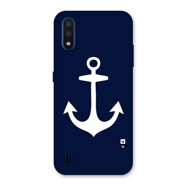 Stylish Anchor Design Back Case for Galaxy M01