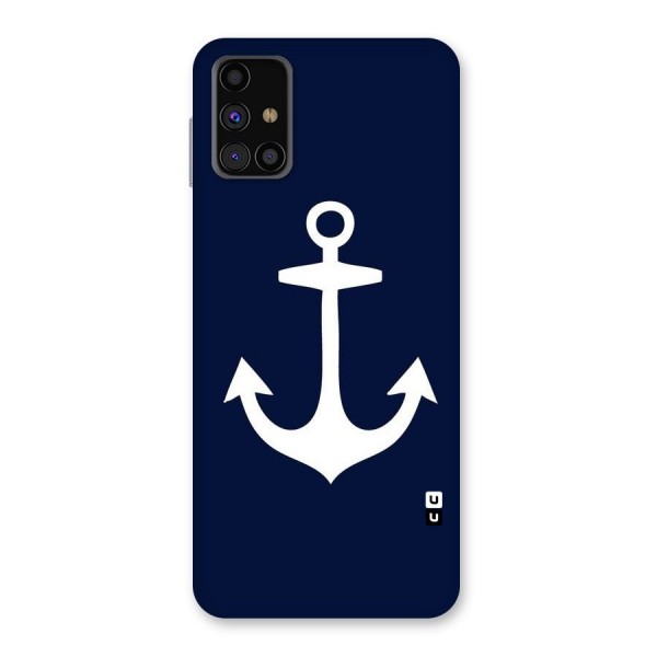 Stylish Anchor Design Back Case for Galaxy M31s