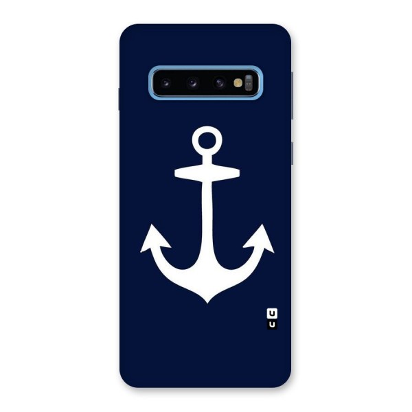 Stylish Anchor Design Back Case for Galaxy S10