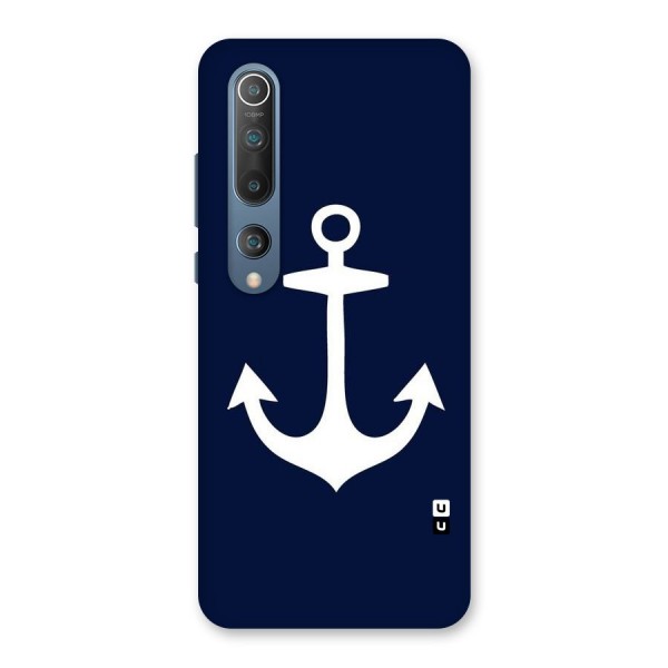 Stylish Anchor Design Back Case for Mi 10