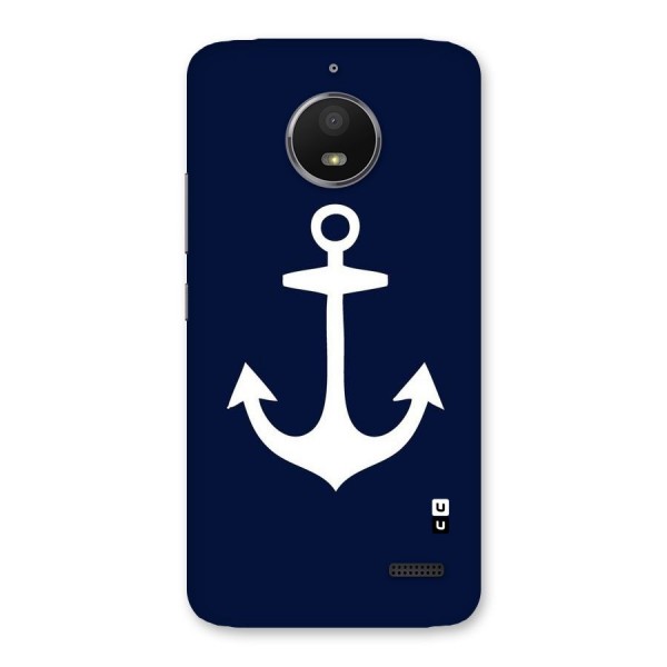 Stylish Anchor Design Back Case for Moto E4