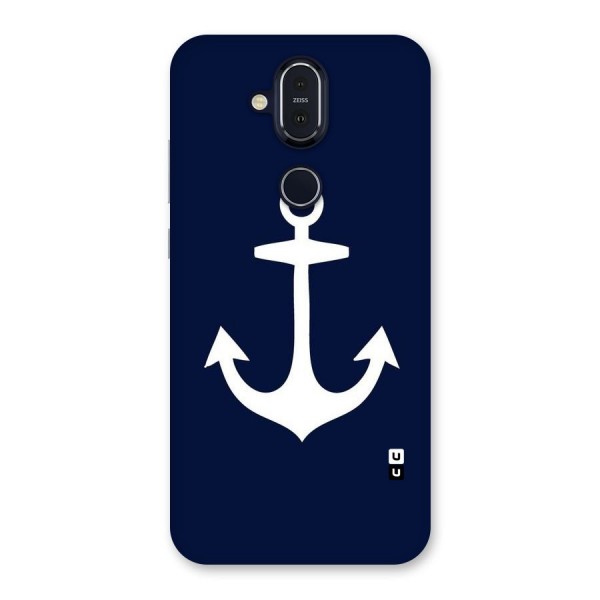 Stylish Anchor Design Back Case for Nokia 8.1