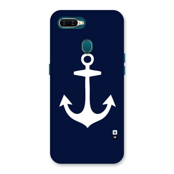 Stylish Anchor Design Back Case for Oppo A7