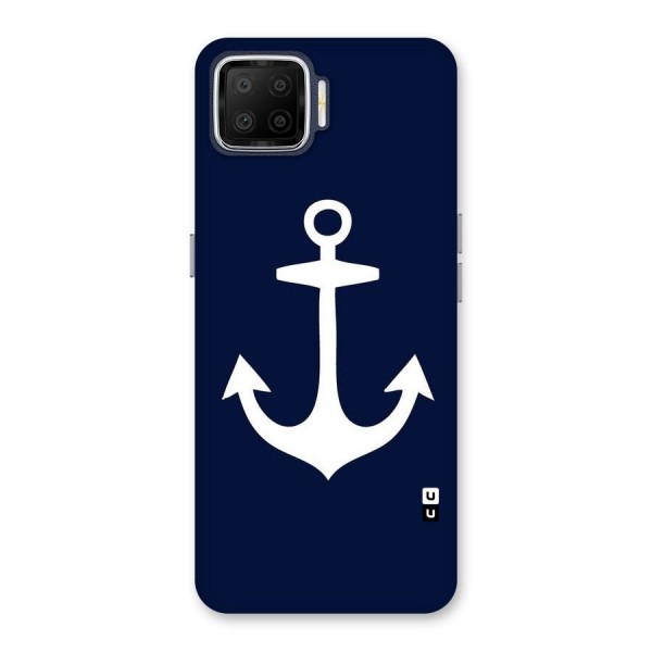 Stylish Anchor Design Back Case for Oppo F17