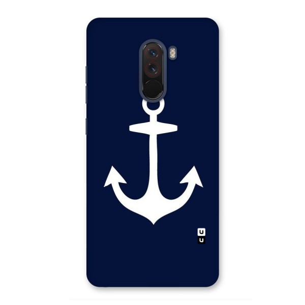 Stylish Anchor Design Back Case for Poco F1