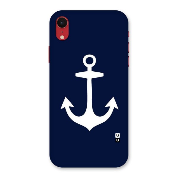 Stylish Anchor Design Back Case for iPhone XR