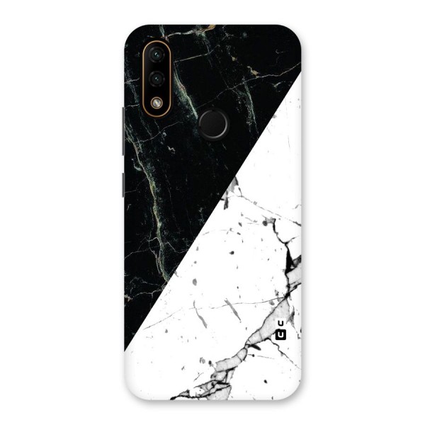 Stylish Diagonal Marble Back Case for Lenovo A6 Note