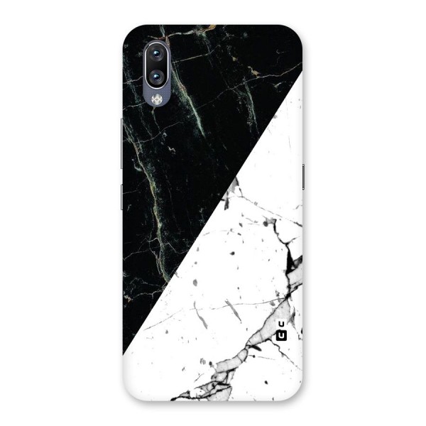 Stylish Diagonal Marble Back Case for Vivo NEX