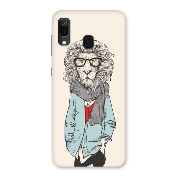 Stylish Lion Back Case for Galaxy A20