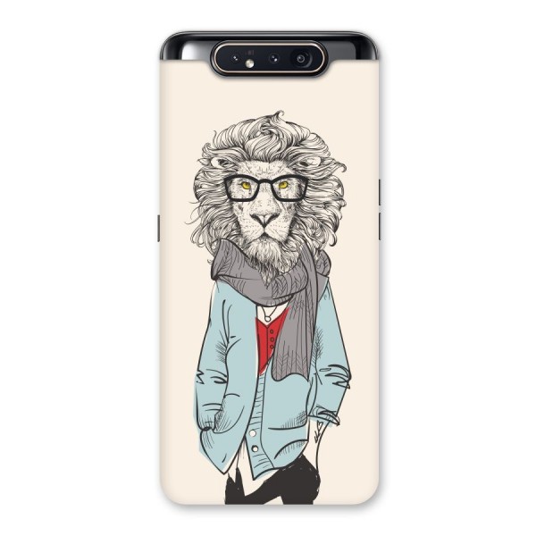 Stylish Lion Back Case for Galaxy A80