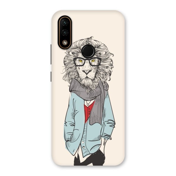 Stylish Lion Back Case for Lenovo A6 Note