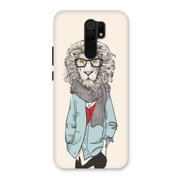 Stylish Lion Back Case for Poco M2