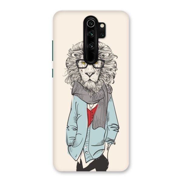 Stylish Lion Back Case for Redmi Note 8 Pro