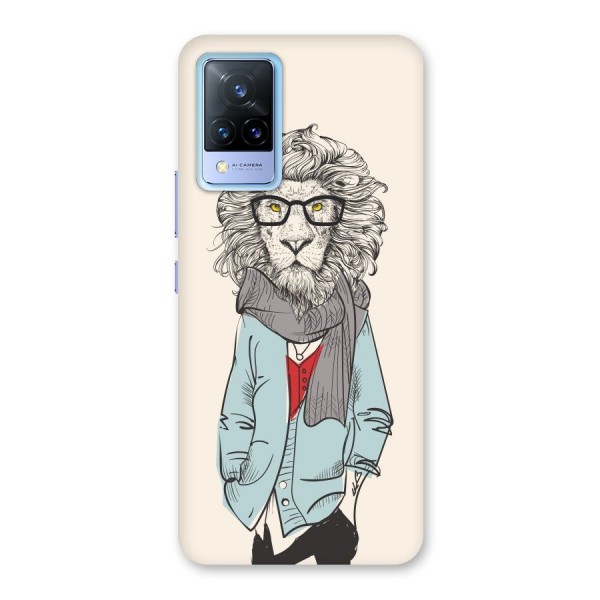 Stylish Lion Back Case for Vivo V21 5G