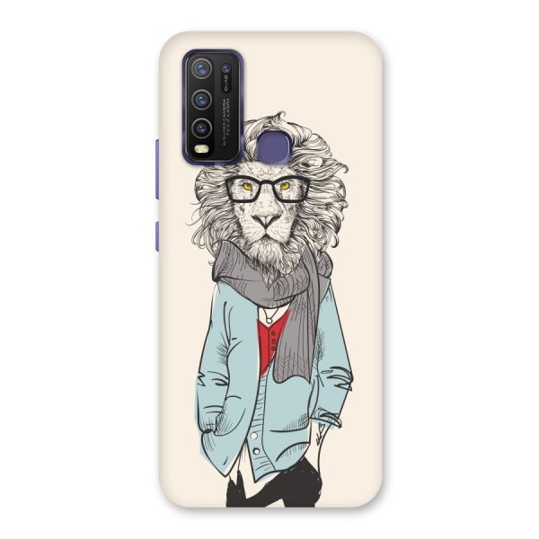 Stylish Lion Back Case for Vivo Y30